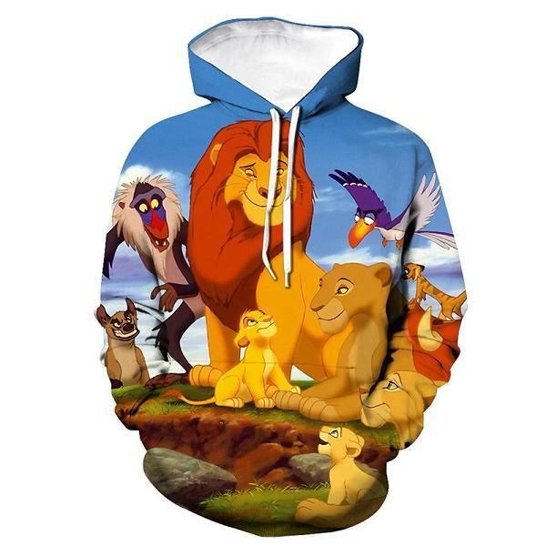 Pull roi lion homme outlet