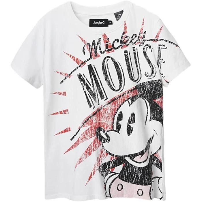 T SHIRT DESIGUAL MICKEY BOOM