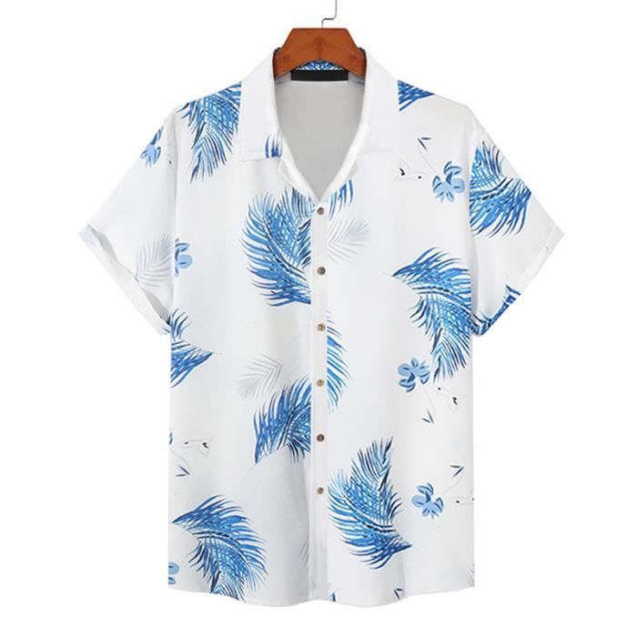 Chemise Homme Coton Loisirs Col À Revers Loose Manches Longues Confortable Couleur Uni Printemps