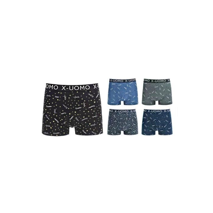 UOMO Cale ons Boxer homme lot de 3 Cale ons homme