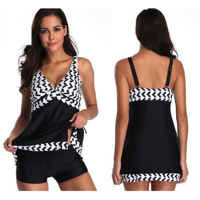 Maillot une pièce rembourré Double Bikini