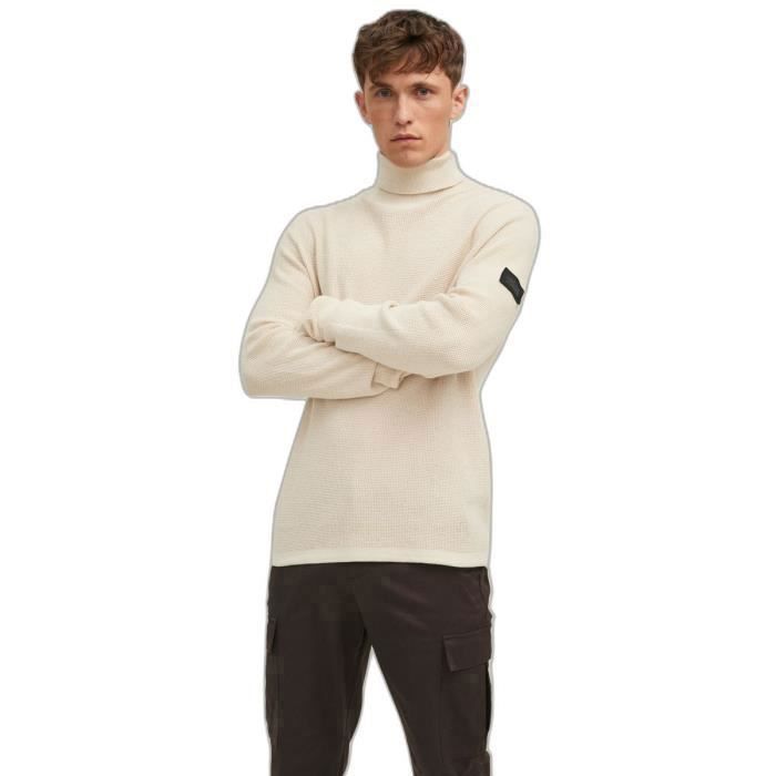 Pull col roulé deals jack and jones