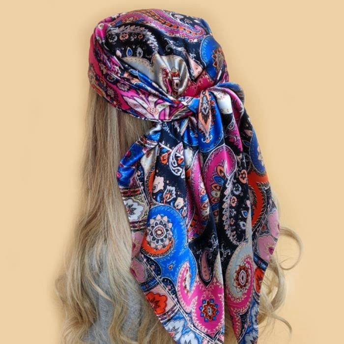Pom COTON Hijab Écharpe Plaine Balle Douce Châles Foulards Musulmans