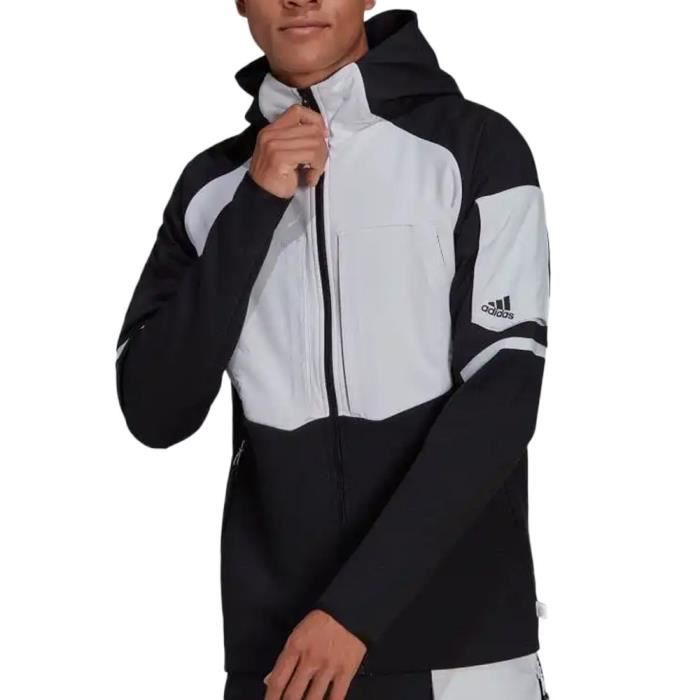 Veste adidas grise homme sales