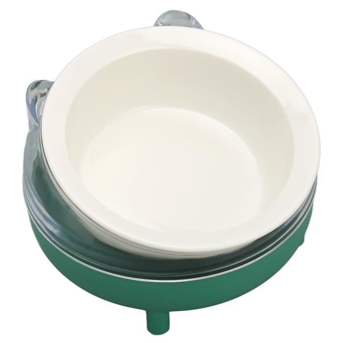 Comparer les prix de OMABETA Gamelle surélevée pour chat en céramique avec support - Anti renversement - Design incliné