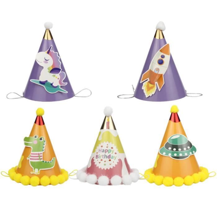 5pcs Chapeaux De Fete D Anniversaire De Dessin Anime Reutilisables Legers Pour Enfants Bebe Bougie Anniversaire Cdiscount Maison 5pcs Chapeaux De Fete D Anniversaire De Dessin Anime Reutilisables Legers Pour Enfants Bebe Bougie Anniversaire Cdiscount Maison