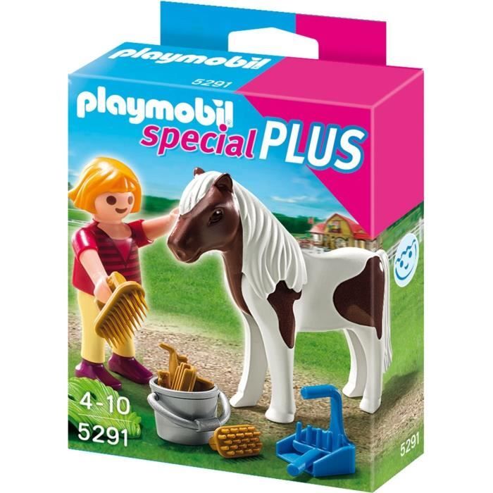 poney playmobil