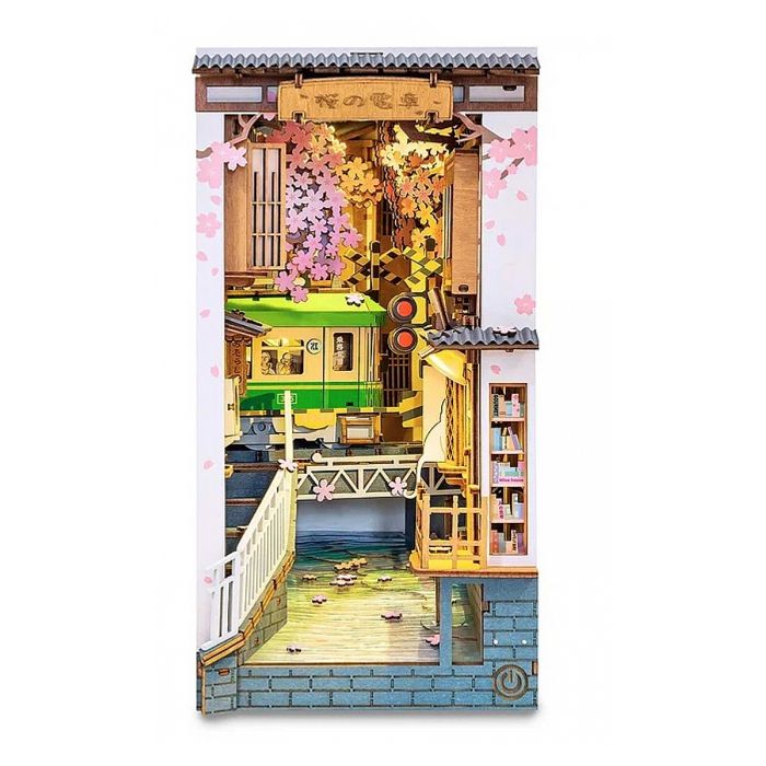Puzzle ROBOTIME Sakura Densya - doré - voyage et cartes - adulte - Tokyo au printemps
