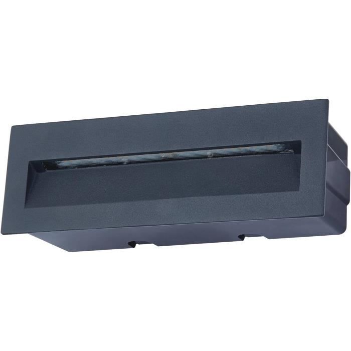 Plafonnier Extérieur LED Naira – Moderne Et Étanche IP65, Parfait Pour Terrasse, Jardin, Balcon & Entrée, Noir Élégant, 13,5W Économie D’Énergie