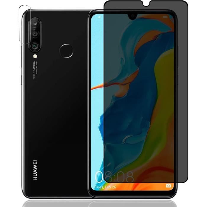 Pellicola Protettiva Privacy Cracksin Per Huawei P30 Lite - Vetro Temperato 9H Anti-spia