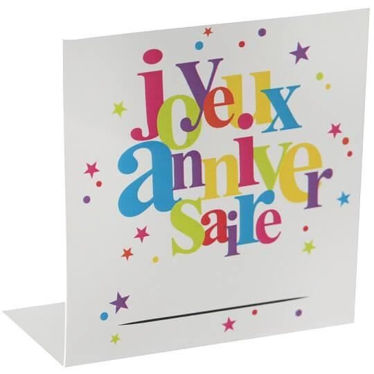 Marque Place Joyeux Anniversaire Festif Multicolore X10 R 51 Achat Vente Marque Place Cdiscount Marque Place Joyeux Anniversaire Festif Multicolore X10 R 51 Achat Vente Marque Place Cdiscount