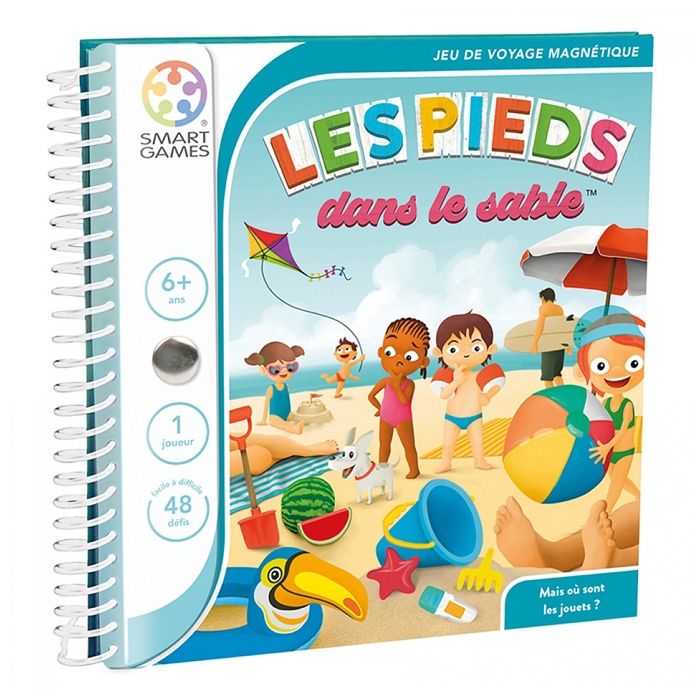 Boîte Puzzle Magnétique Voyage - Jeu Créatif Pour Enfants Dès 3 Ans, Avec Mallette De Transport