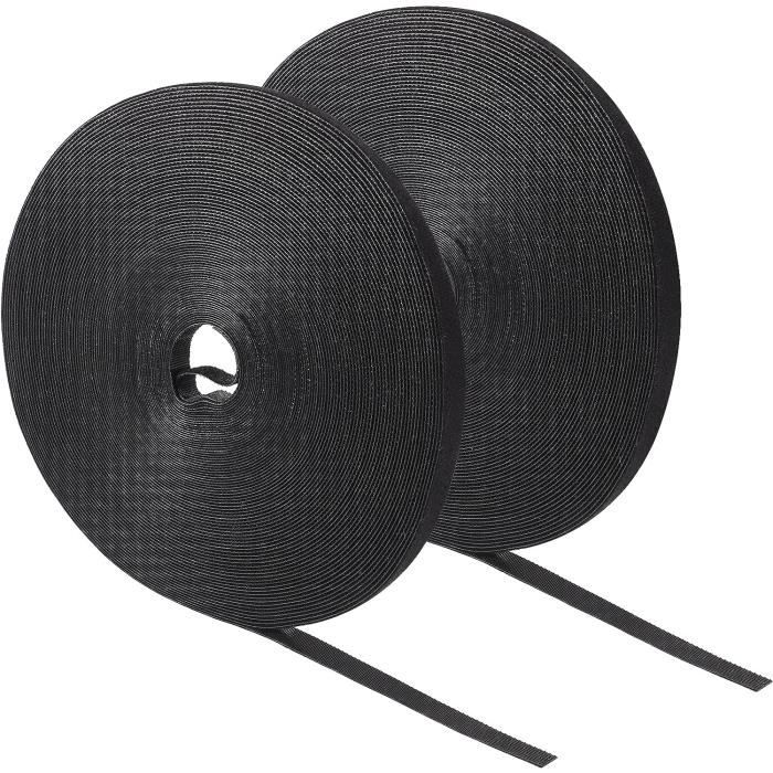 Sangle Scratch 50m X 10mm - Attache Câble Réutilisable Pour Rangement