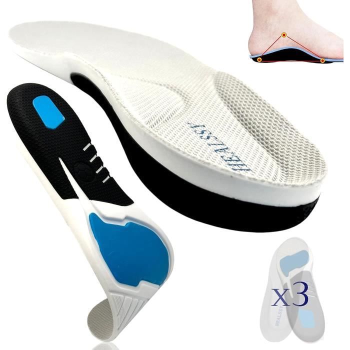 Semelles sport pieds plats discount