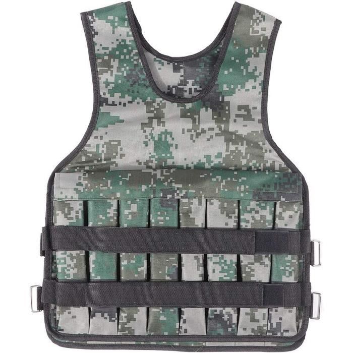 WOLF TACTICAL MultiCam Gilet lesté à libération rapide pour homme – Gilet d'entraînement de force – Gilet lesté pour homme