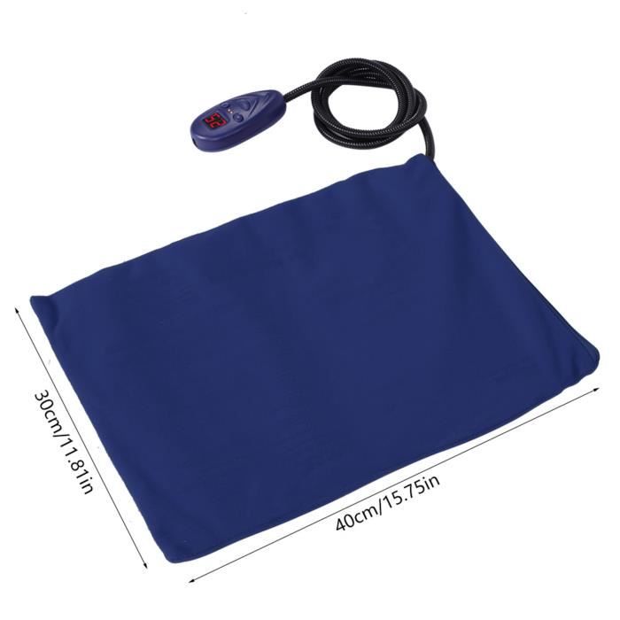 Comparer les prix de Coussin Chauffant Pour Animaux De Compagnie Réchauffeur Électrique Tapis Chauffant Thermique Chiens Chats Cordon -SURENHAP