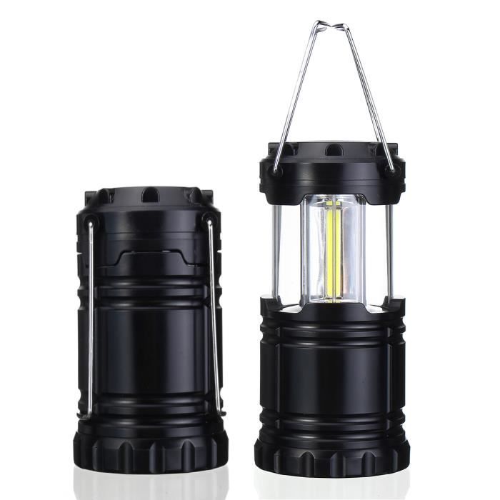 Lampe Télescopique LED Camping Wiltec - 12V, Hauteur Réglable, Télécommande (neuf)
