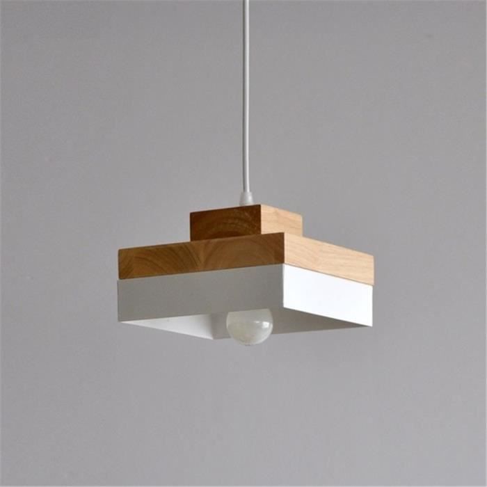 Tempsa Lampe Suspension Moderne En Bois Bar Cafe Restaurant