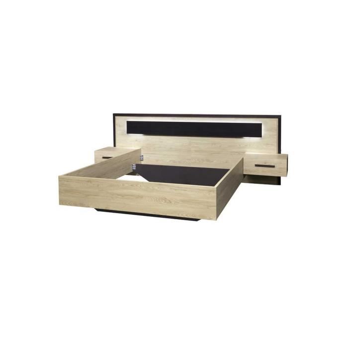 Lit Ottoman Velours 160x200 Avec Rangement – Tête Réglable – LED RGB – Mécanisme Hydraulique