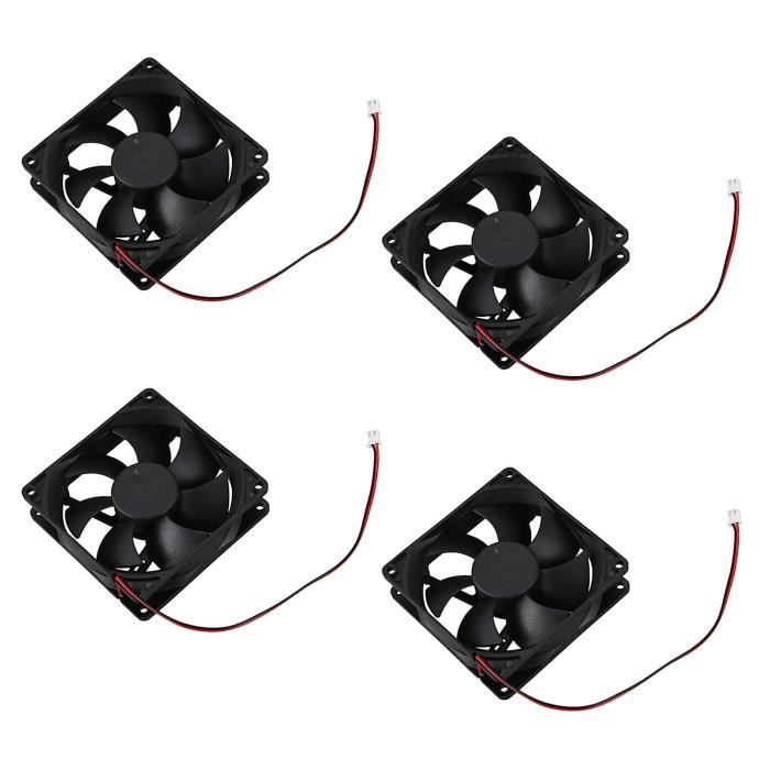 Lot De 4 Ventilateurs De Refroidissement Pour Boîtier D'Ordinateur 120