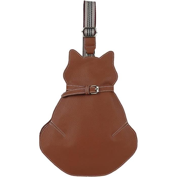 Sac Bandoulière Vintage Femme Motif Chat Et Nounours - Fantaisie, Acrylique, Occasion - Modèle FANTASY