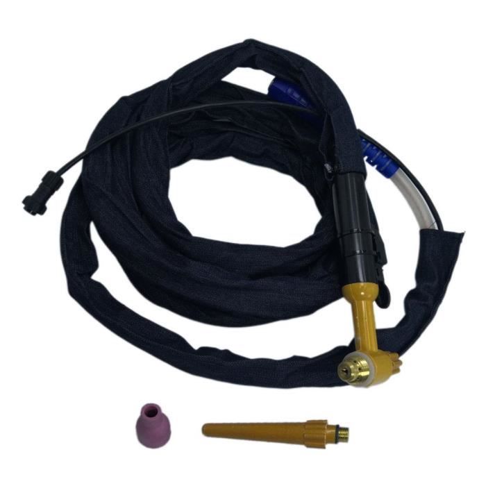 KIT TORCHE DE Soudage Pratique 250A Tig Type Buse Flexible Couleur