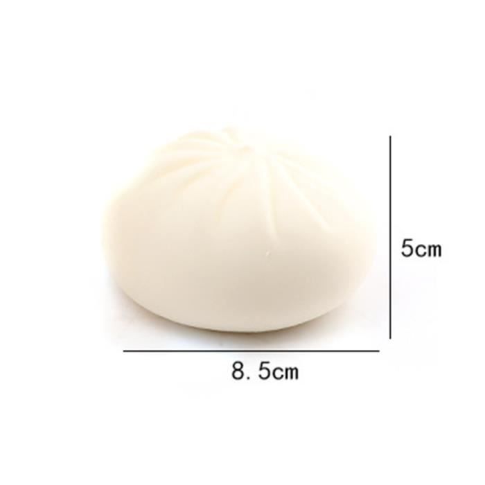 2 Moules à Petits Pains Farcis à La Vapeur - Grand Et Petit, Plastique Lisse, Design Lotus, Facile à Nettoyer