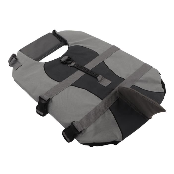 VINGVO veste flottante pour chien Gilet de sauvetage pour chien Veste de flottaison pour animal 