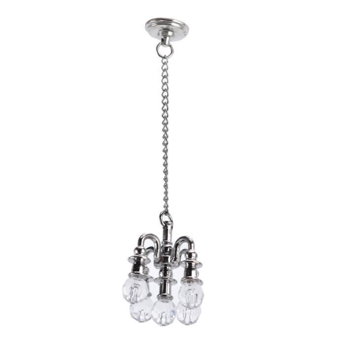 VGEBY Lampe Chandelier Pour Maison De Poupée, Chandelier Décoratif