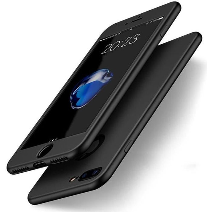 2 Films De Protection Écran 9H Pour IPhone 7 Plus Et 8 Plus - Verre Trempé Ultra Clair