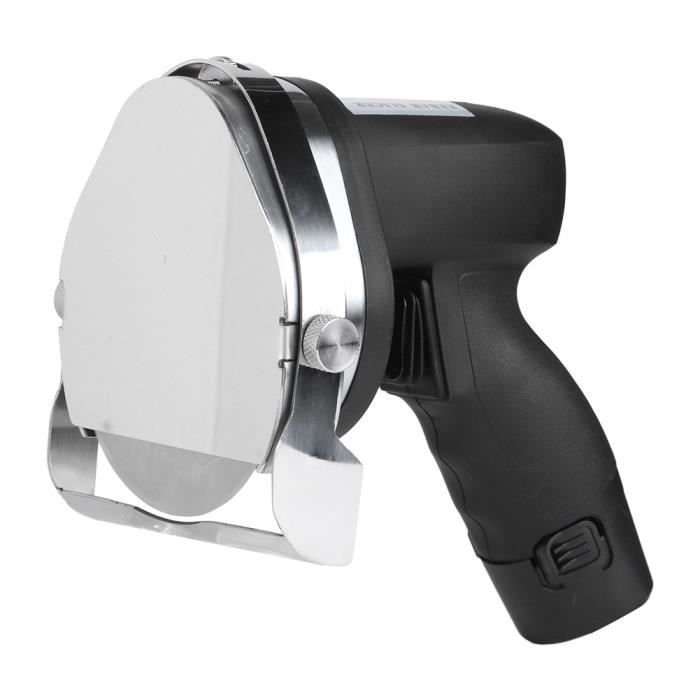 Trancheuse à Kebab Électrique SENDERPICK - 80W - Épaisseur Réglable 1-8mm - 220V - Lame Aiguisée