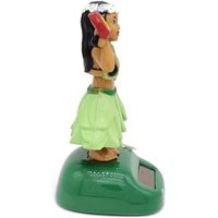 Figurine Solaire Dansante – Danseuse Hawaïenne Pour Voiture, Balançoire Photovoltaïque (ABS)