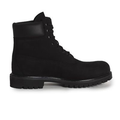 Boots Timberland Bucheron 6 Inch Noir Cuir Lacets Haute Mixte Noir Cdiscount Chaussures