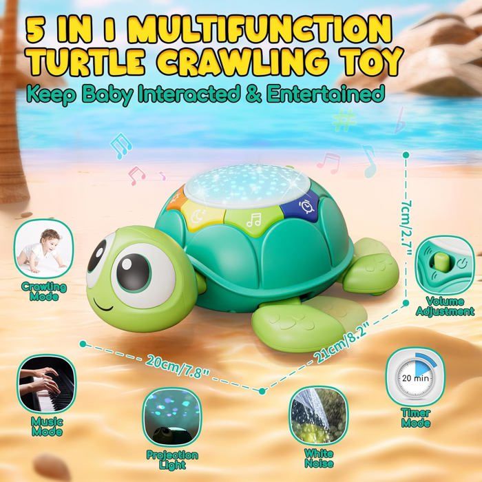 BIKPRST 8 Mini Figurines Lumineuses en Résine,Animaux Marins Miniatures,Figurines Cute pour Décoration de Bureau,Aquarium,Paysage en Bouteille,Décoration Maison,Diy et Accessoires Photo
