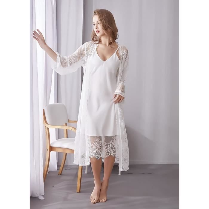 Chemise de store nuit mariée