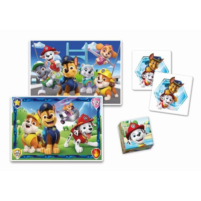 Clementoni – Puzzle Paw Patrol 60 Pièces – 33,5 X 23,5 Cm, Fabriqué En Italie, Matériaux Recyclés – Dès 4 Ans