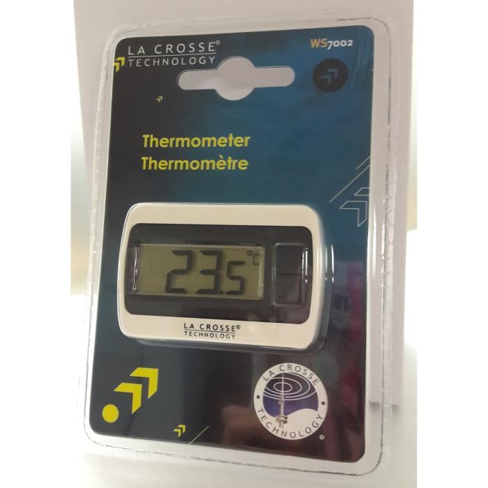 Thermomètre Digital intérieur - Mémoire Max et Mini La Crosse Technology  WS7002 - Cdiscount TV Son Photo
