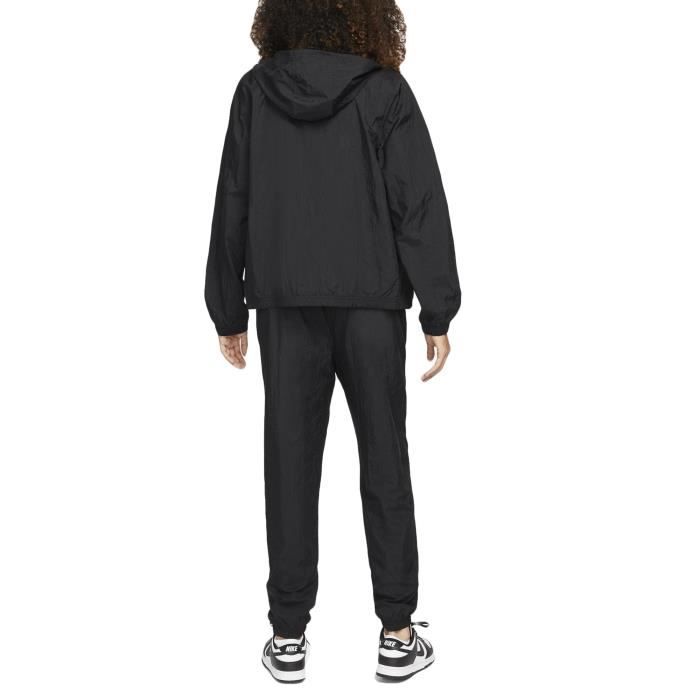 Ensemble de survetement Nike NSW Essential Woven BASIC Noir Cdiscount Pret a Porter