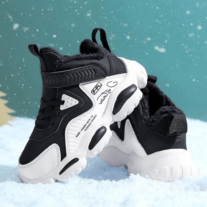 Basket fille store scratch noir