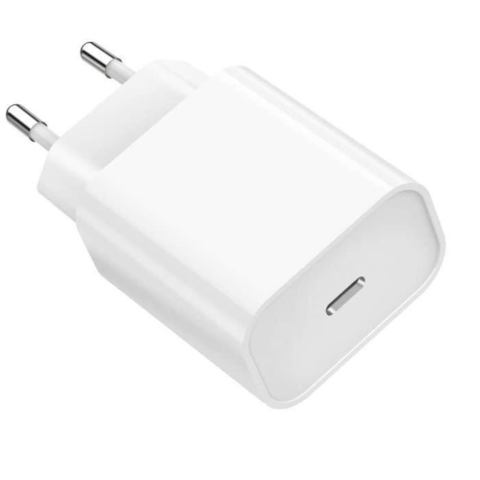 Chargeur Rapide 20W + Cable USB-C Lightning pour iPhone 11-11 Pro-11 Pro  Max-14-14 Pro-14 Plus-14 Pro Max - Yuan Yuan