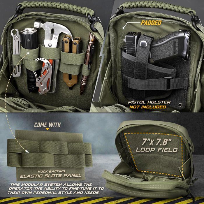 Pochette De Vidange Tactique MOLLE FDP-G2 - Cordura 500D Couleur Coyote - Neuf