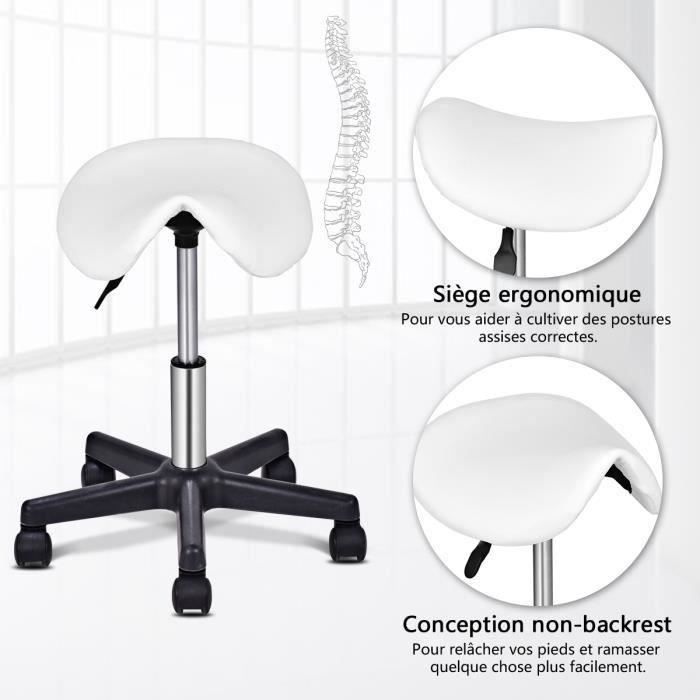 Repose-Pieds Ergonomique Sous Bureau - En Bois Avec Rouleaux Pour Améliorer La Posture