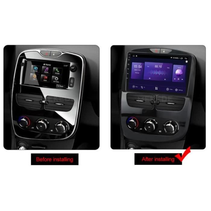 Autoradio ANDROID 10 pour RENAULT CLIO 4 - Cdiscount Auto