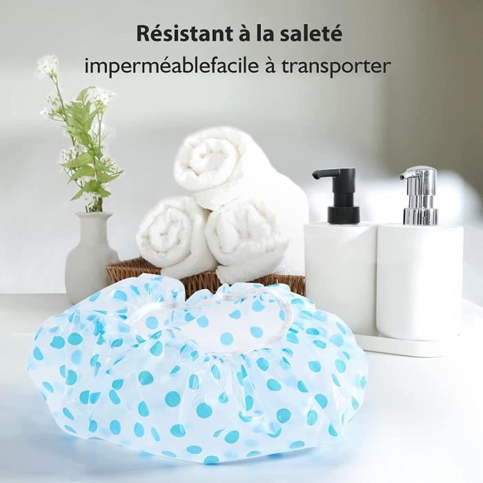 Bonnet De Douche Avec Drapeau Du Vermont Pour Femme, élastique