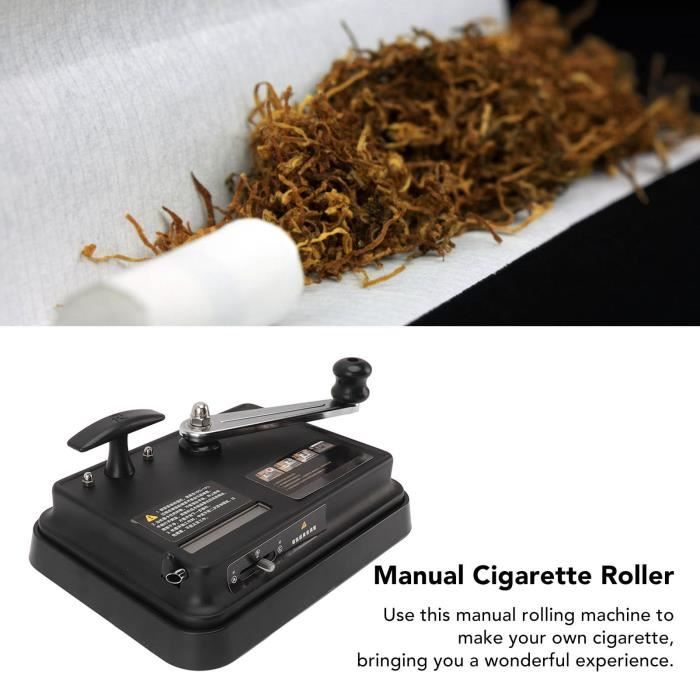Machine à rouler le tabac - Rouleau à cigarettes manuel