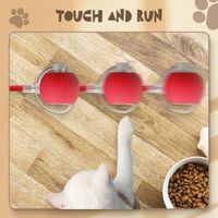 Balle Interactive Automatique HOIDOKLY - Jouet Pour Chat Et Chien - Rechargeable - Évite Les Obstacles