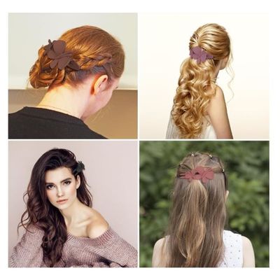 Lot De 2 Barrettes à Cheveux Pour Cheveux Longs – Taille 9 Cm – Matière PC – Neuf Avec étiquette