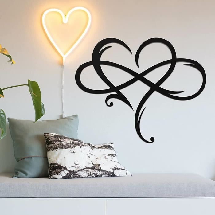 Stickers muraux design - Sticker de décoration murale coeur