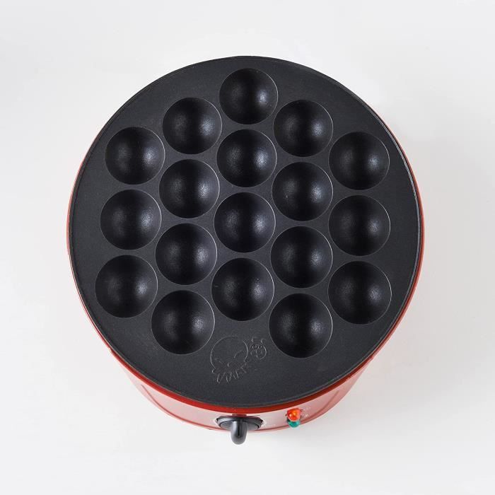 BAOSHISHAN Elektrische Takoyaki Maker Octopus Ball Maschine 20 Löcher Takoyaki Gerät für Zuhause