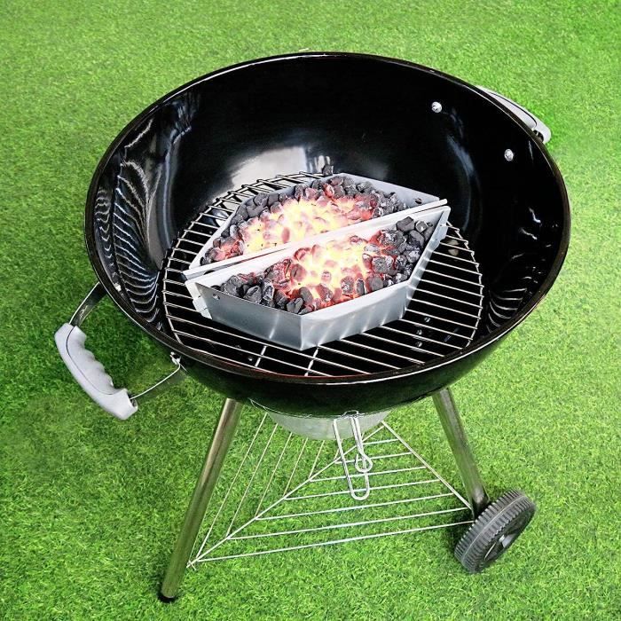 7403 - Porte-charbon de bois pour barbecue Weber 57 cm, barbecue Weber One  Touch et Master Touch[290] - Cdiscount Jardin